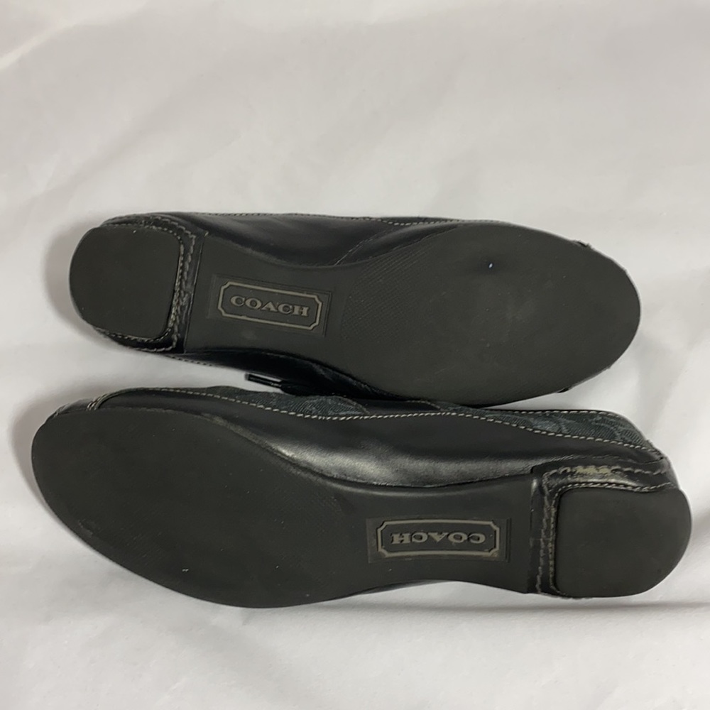 Coach Black Logo Sneakers - Picture 4 of 6